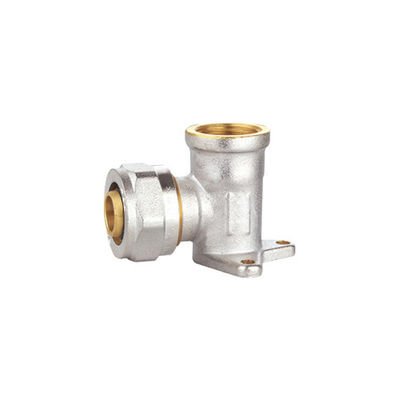 تركيبات الكوع لوحة الحائط ضغط النحاس 16X1 / 2x16 26X16X26 PF5009.5